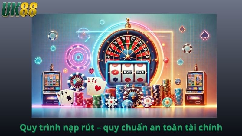 Quy trình nạp rút – quy chuẩn an toàn tài chính
